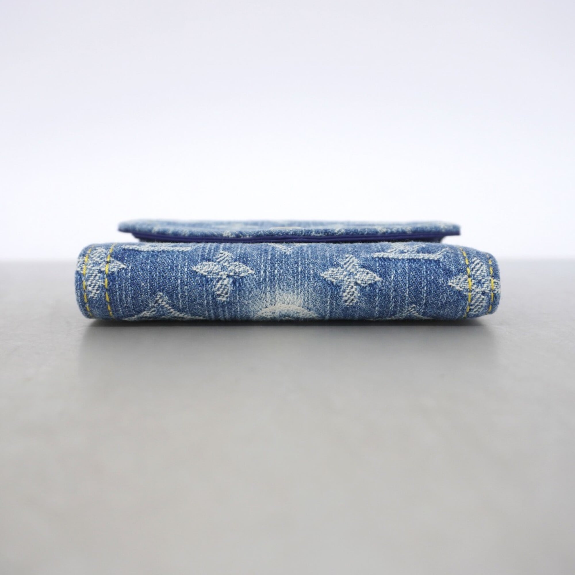 Louis Vuitton Blue Wallet (Tri-Fold) (Pre-Owned)