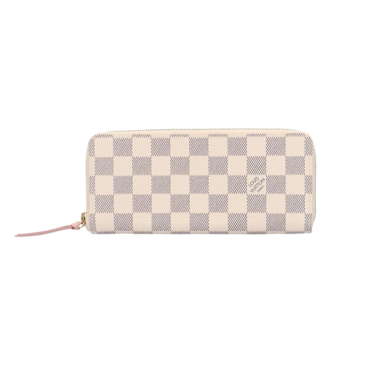 Louis Vuitton Damier Azur Rose Ballerine White Damier Azur Long Wallet (Bi-Fold) (Pre-Owned)