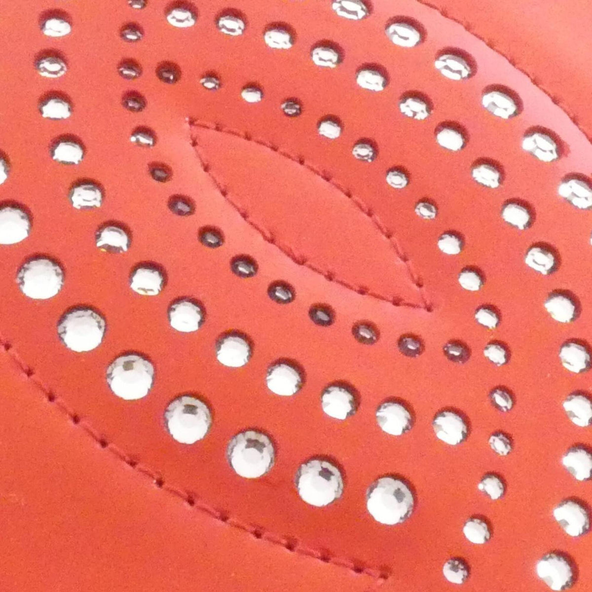 Chanel Red Color Chain/Shoulder Wallet (Pre-Owned)