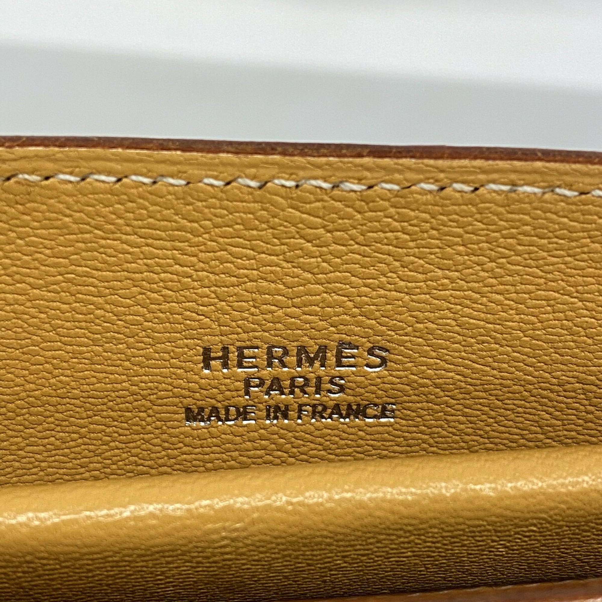Hermes Natural Vache Leather Tote Bag (Pre-Owned)