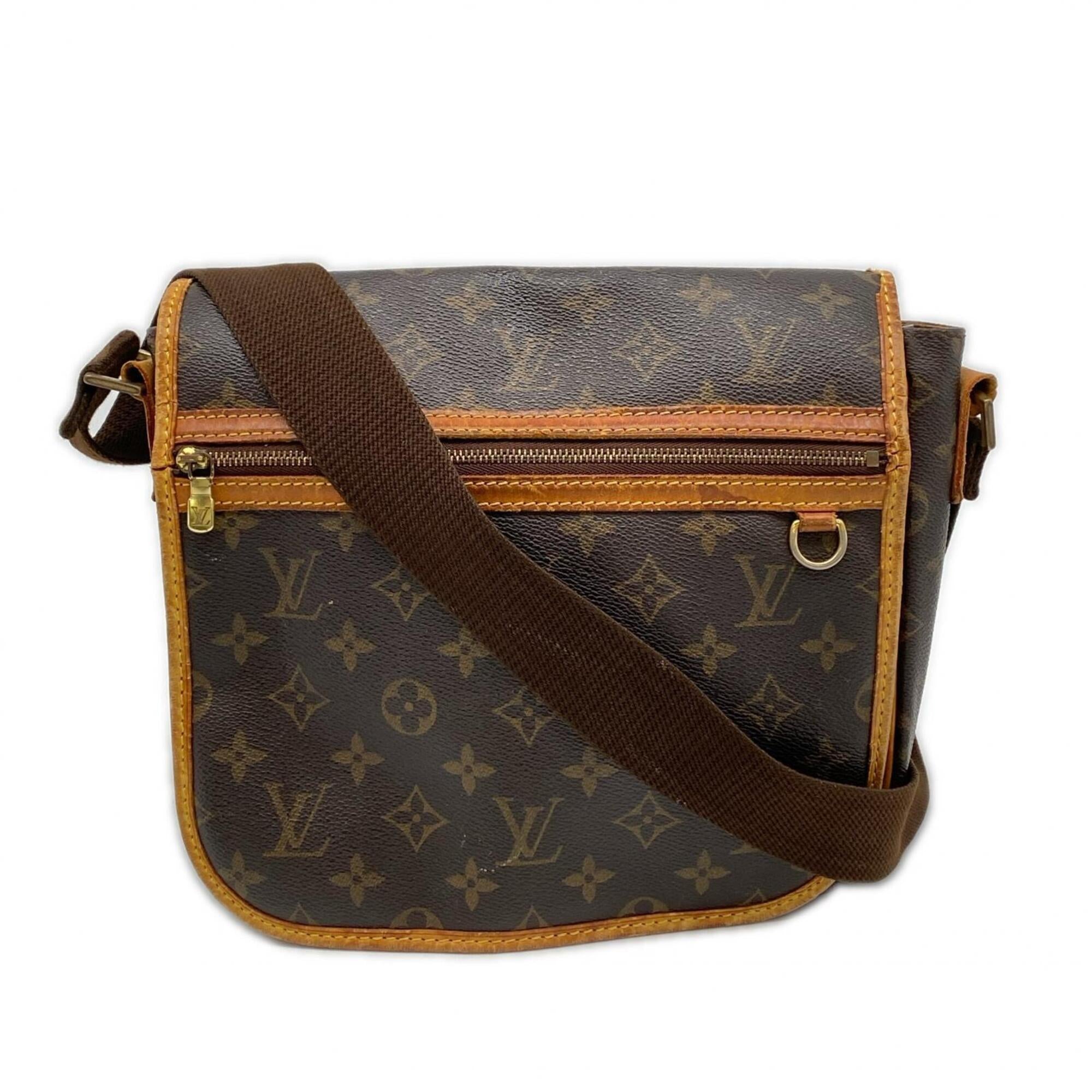 Louis Vuitton Beige Brown Monogram Shoulder Bag (Pre-Owned)