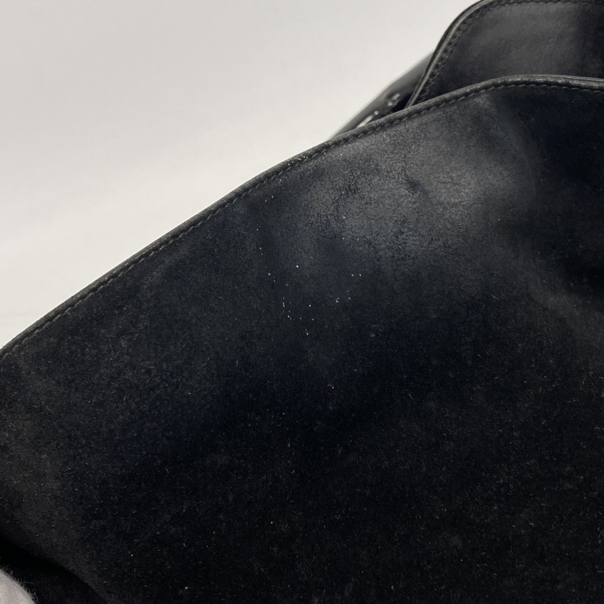 Gucci Black Suede Handbag (Pre-Owned)