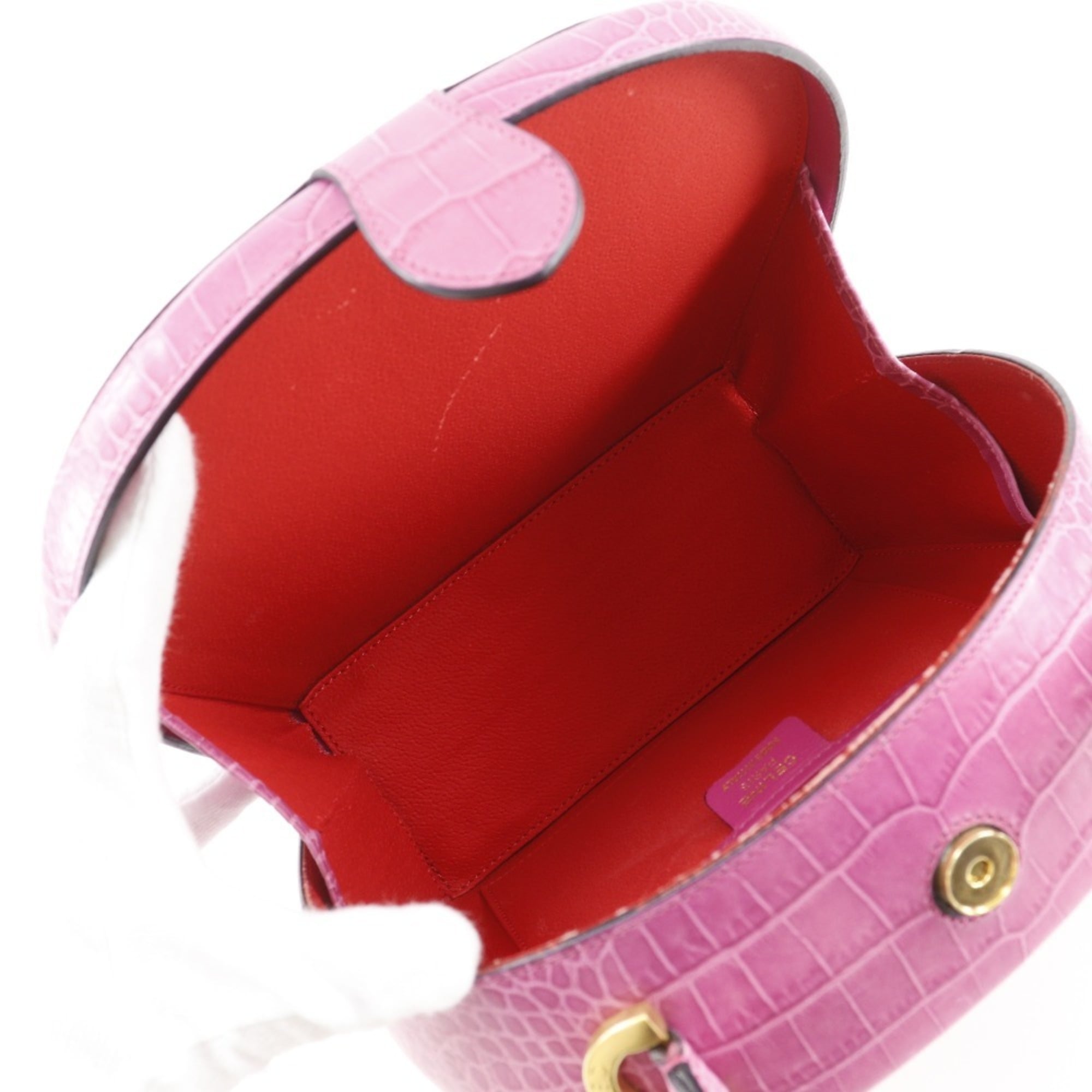 Celine Pink Leather Handbag (Pre-Owned)