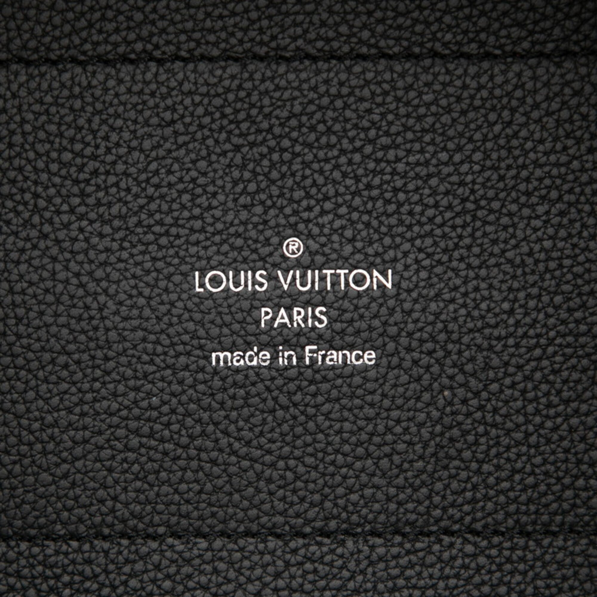 Louis Vuitton Black Monogram Noir Monogram Handbag Pouch Shoulder Bag (Pre-Owned)