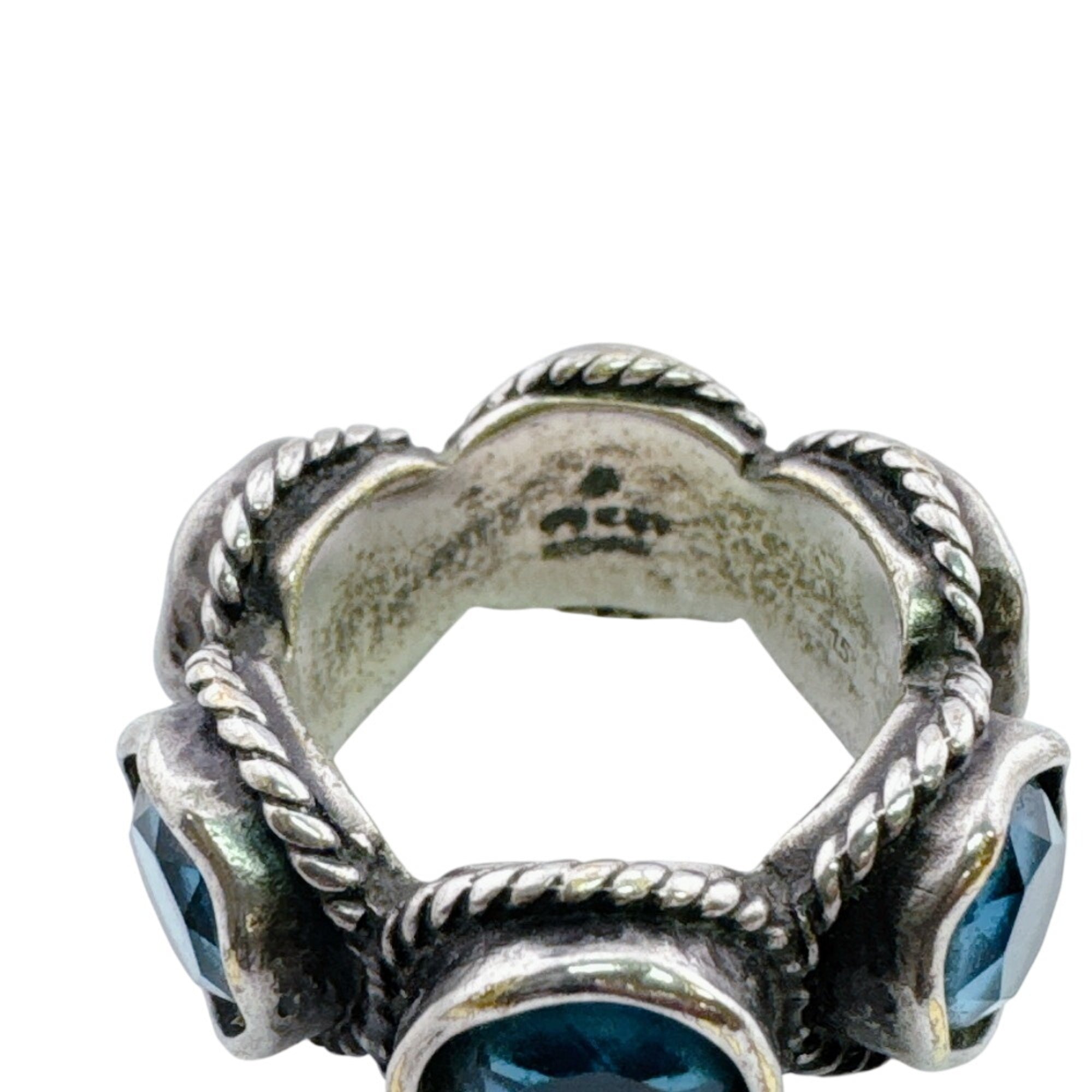 Gucci Silver Silver Band Ring (Pre-Owned)