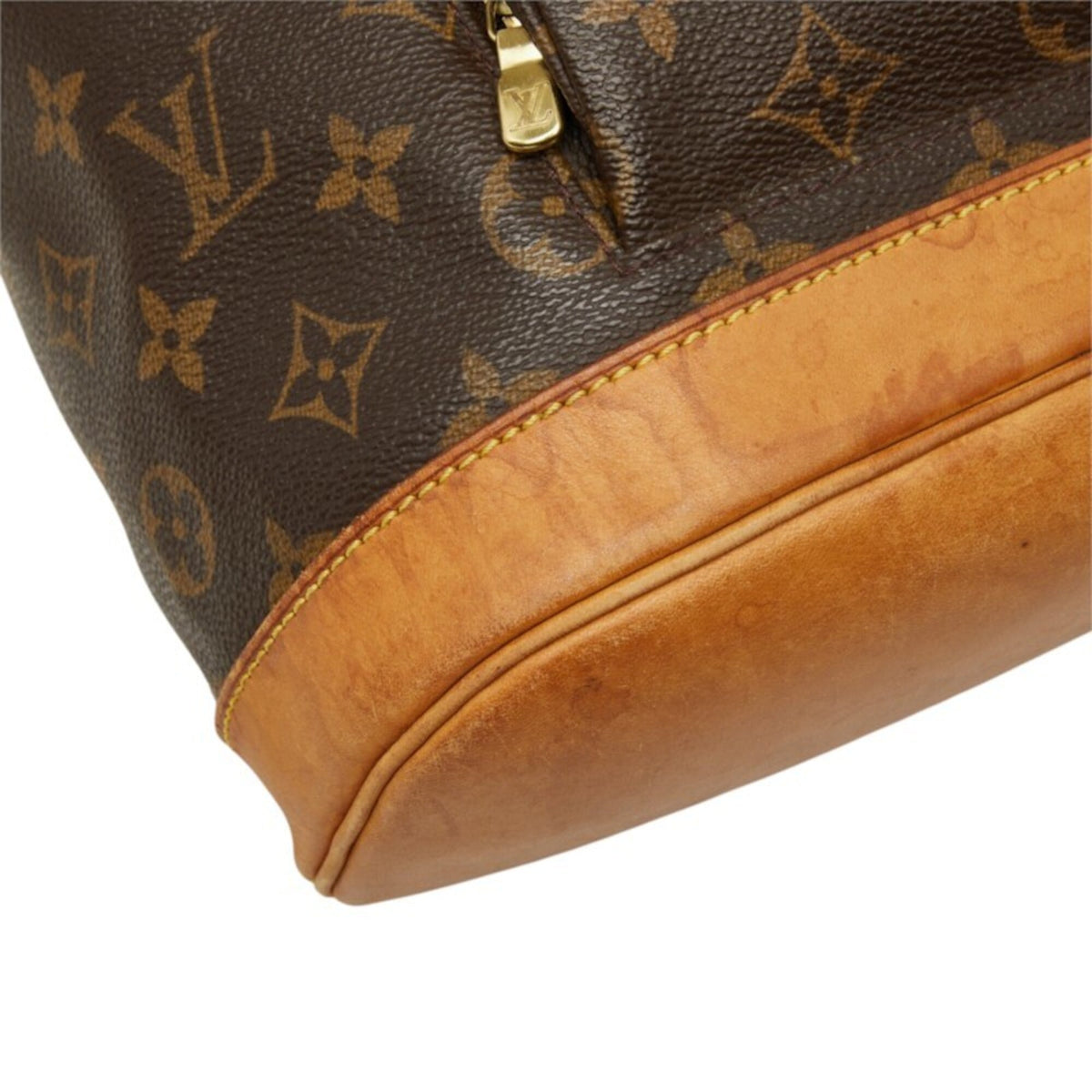 Louis Vuitton Brown Pvc Leather Backpack (Pre-Owned)