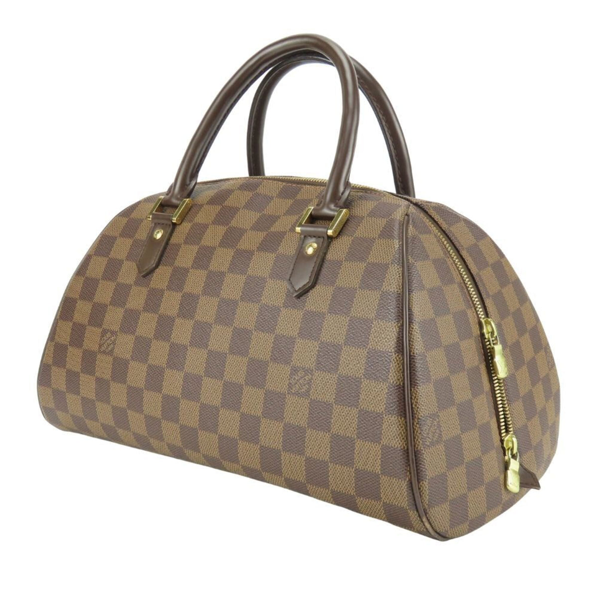 Louis Vuitton Damier Brown Damier Canvas Handbag (Pre-Owned)