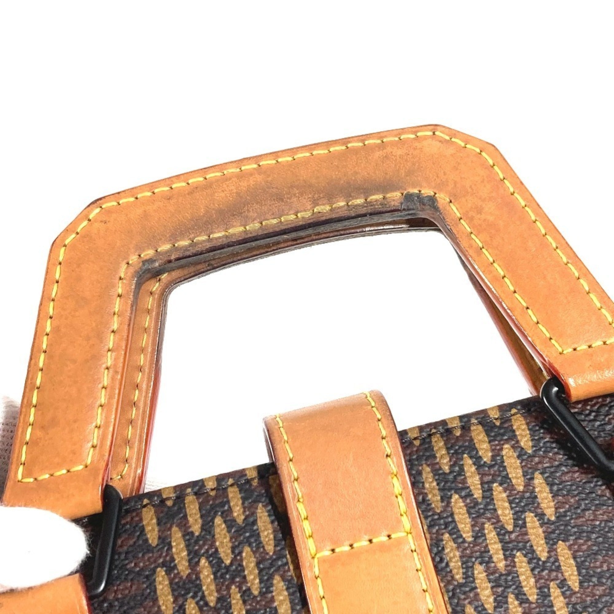 Louis Vuitton Brown Damier Canvas Shoulder Bag Tote Bag (Pre-Owned)
