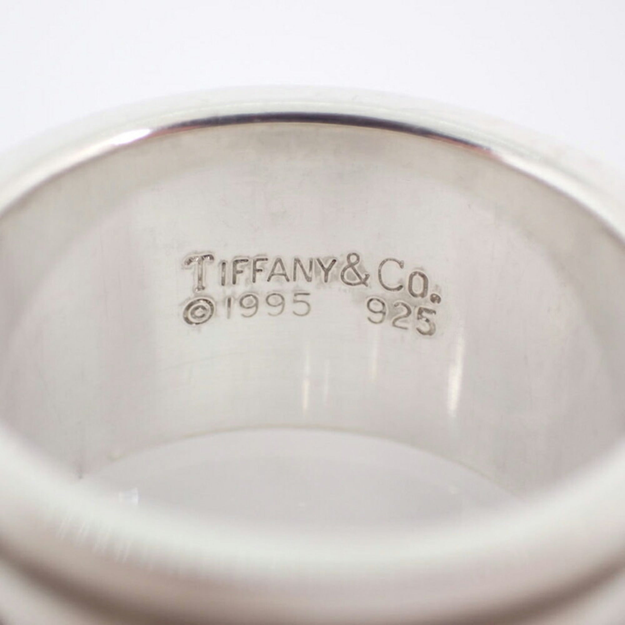Tiffany Sterling Silver 925 Band Ring (Pre-Owned)