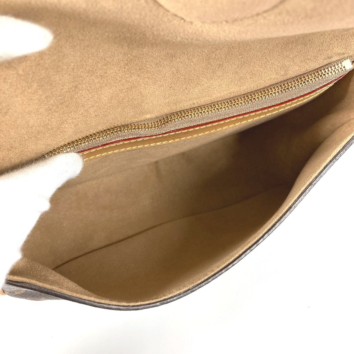 Louis Vuitton Brown Monogram Shoulder Bag Tote Bag (Pre-Owned)