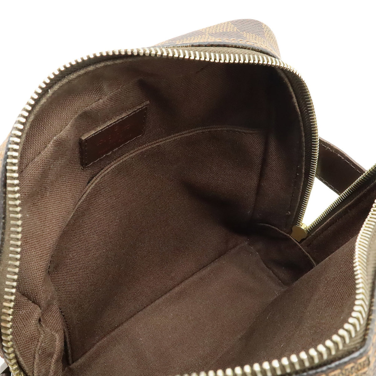 Louis Vuitton Damier Brown Pvc Pochette Shoulder Bag (Pre-Owned)