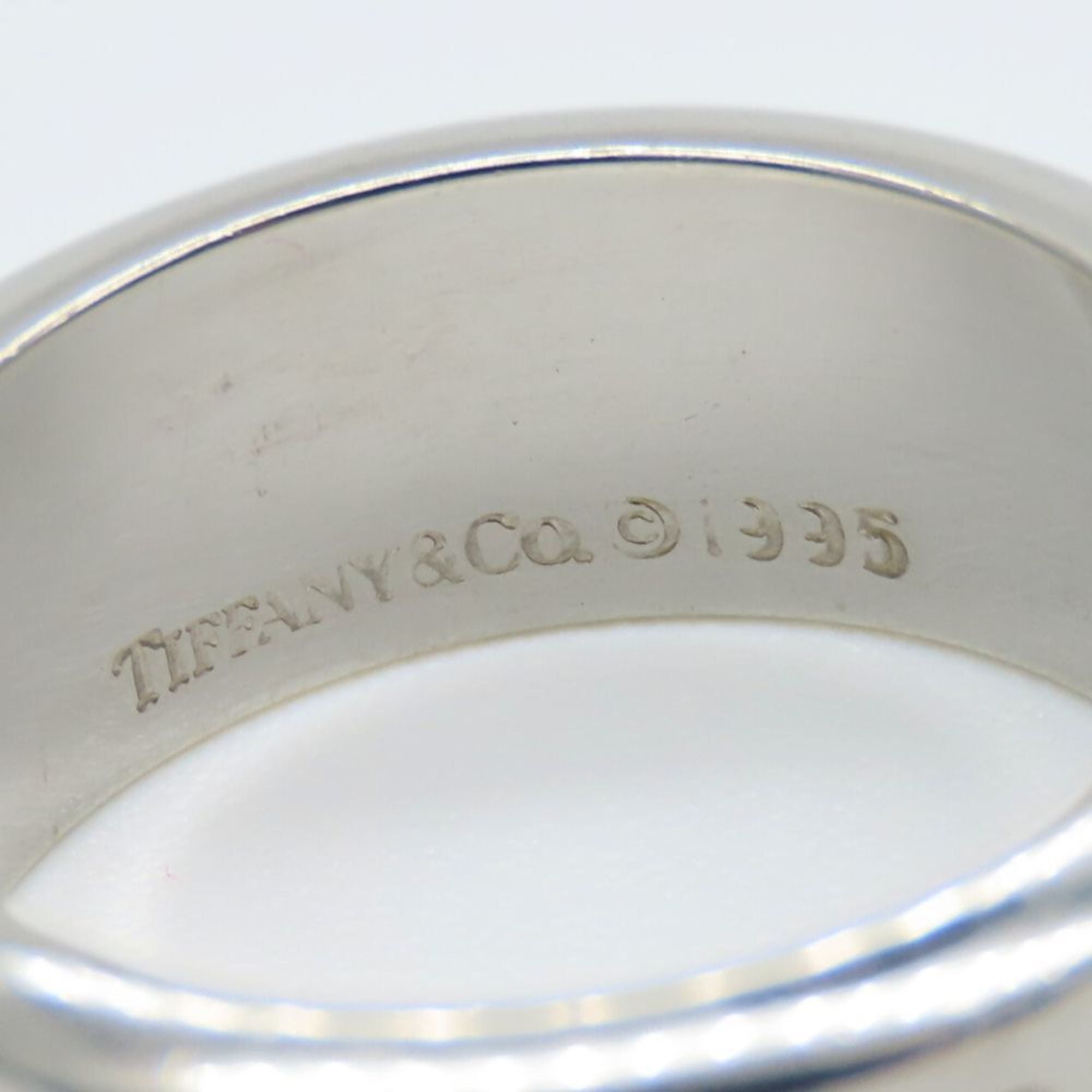 Tiffany Silver Silver 925 Band Ring (Pre-Owned)
