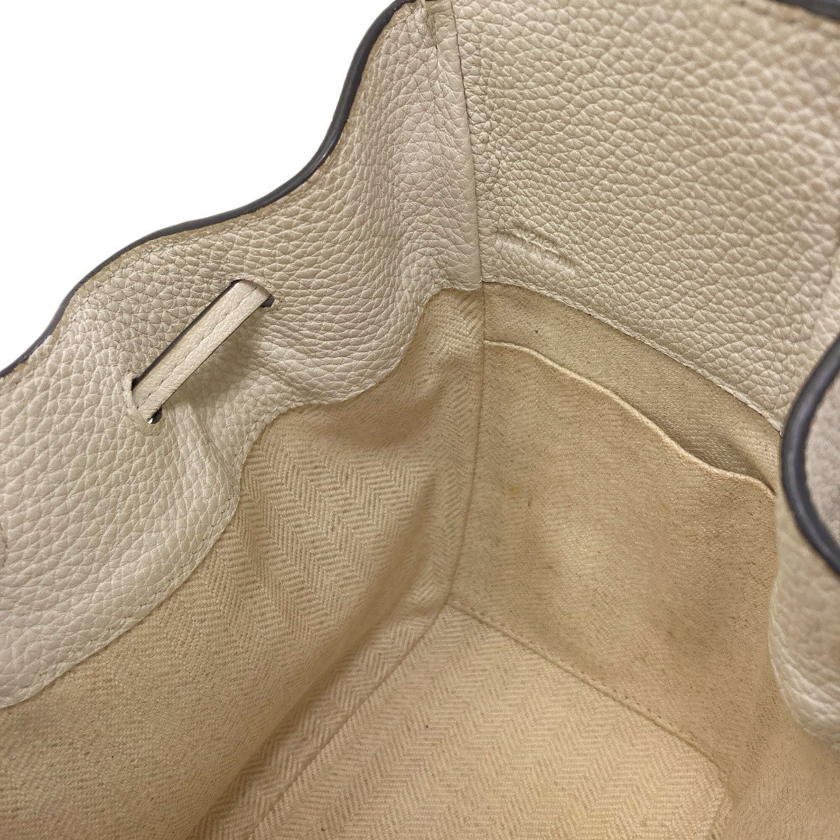 Loewe Hammock White Leather Handbag (Pre-Owned)