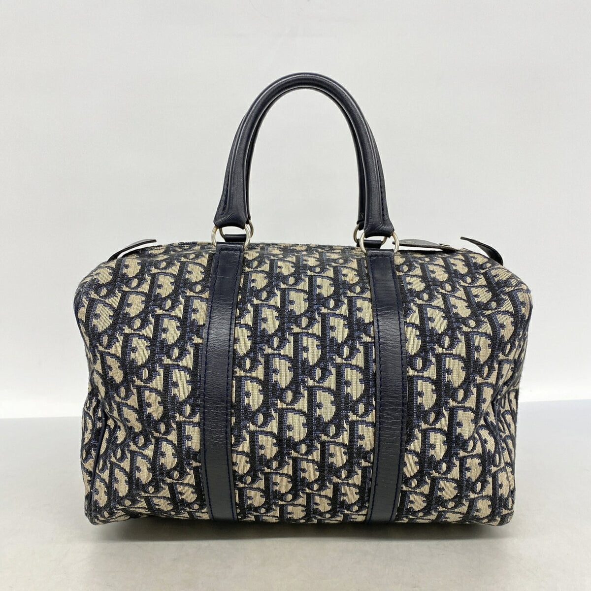 Christian Dior Navy Canvas Handbag (Pre-Owned)