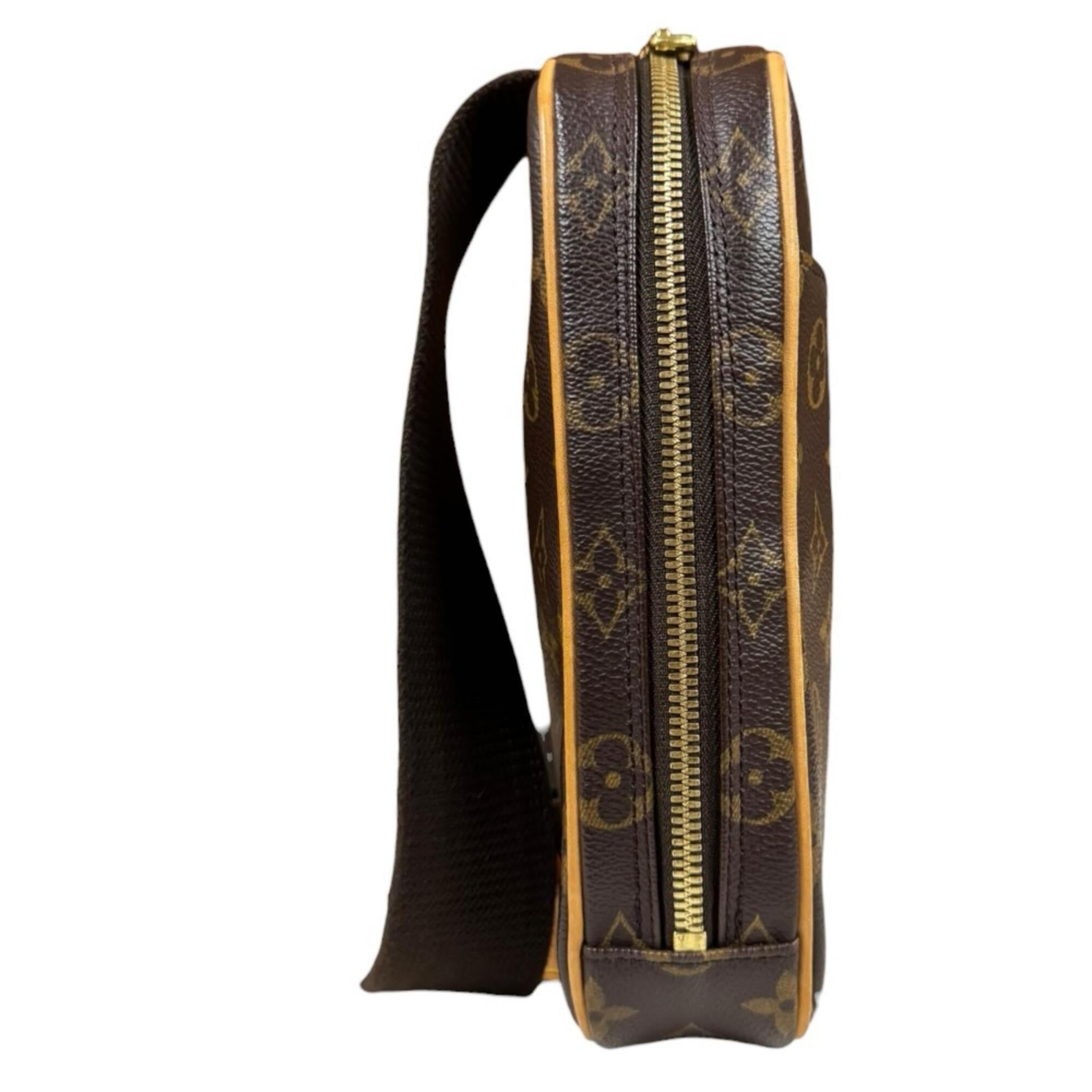 Louis Vuitton Monogram Brown Monogram Sling Bag (Pre-Owned)