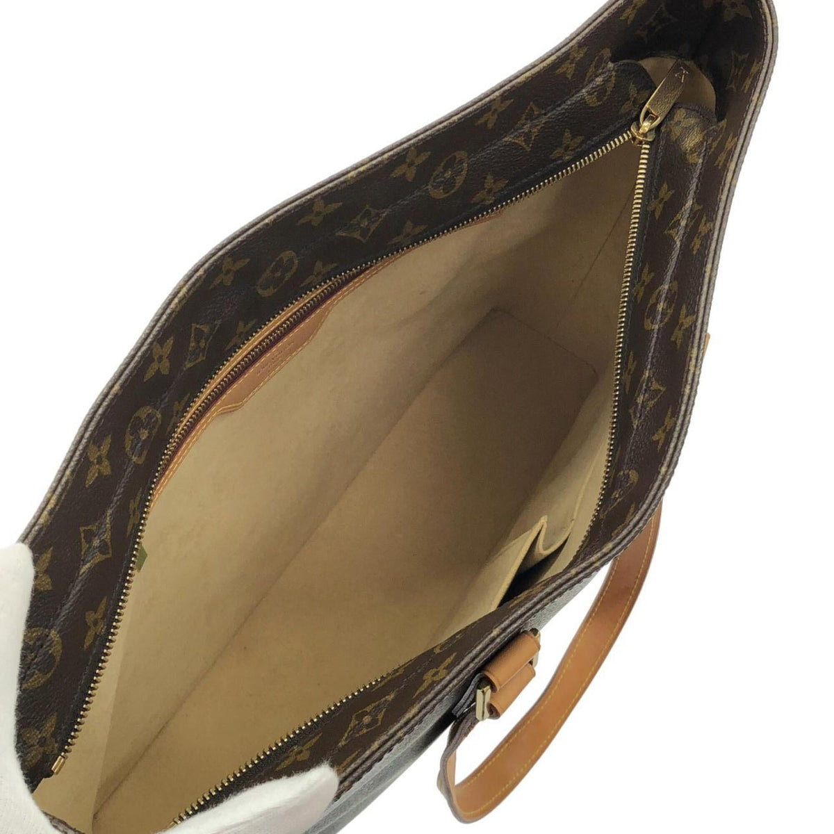 Louis Vuitton Brown Coated Canvas Handbag (Pre-Owned)