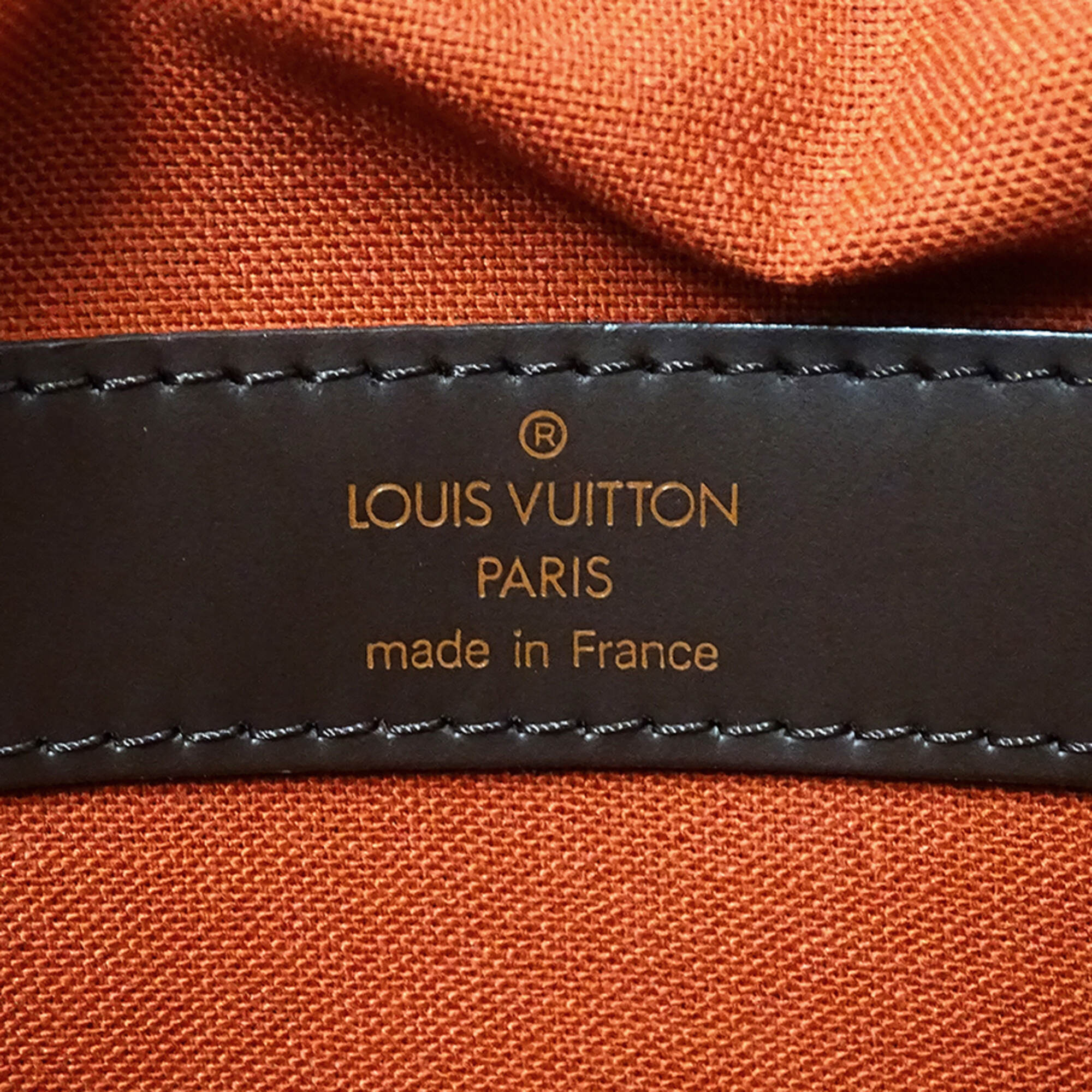 Louis Vuitton Brown Damier Canvas Damier Canvas Handbag Shoulder Bag (Pre-Owned)