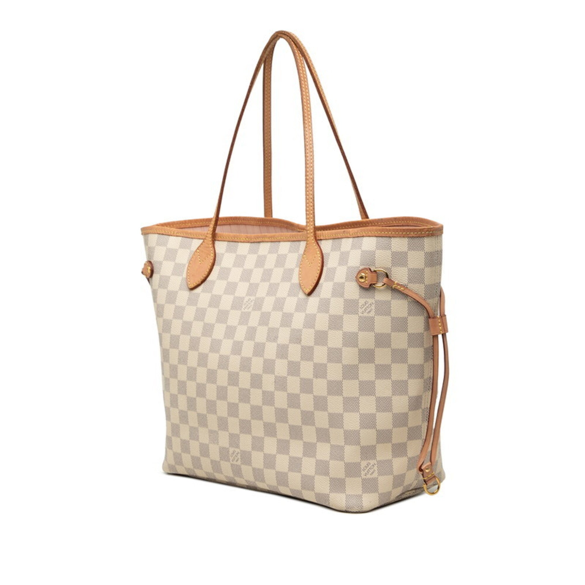 Louis Vuitton Ivory Rose Ballerine Pvc Leather Handbag Pouch Tote Bag (Pre-Owned)