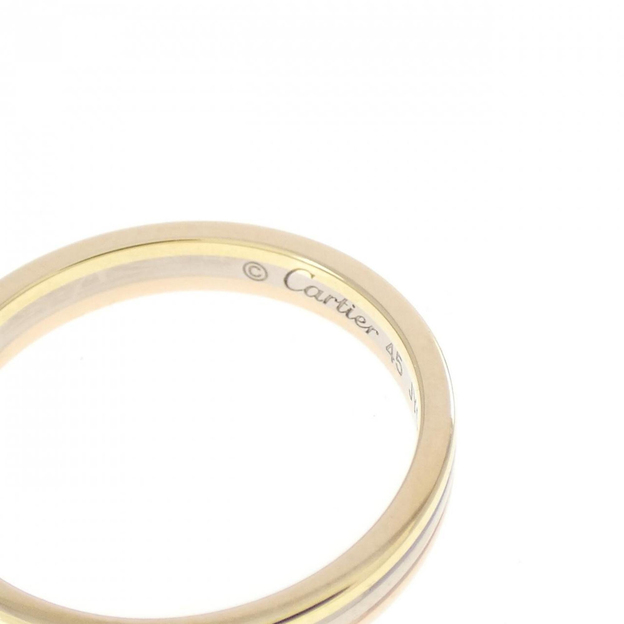 Cartier Yellow Gold (18K) Pink Gold (18K) White Gold (18K) Band Ring (Pre-Owned)