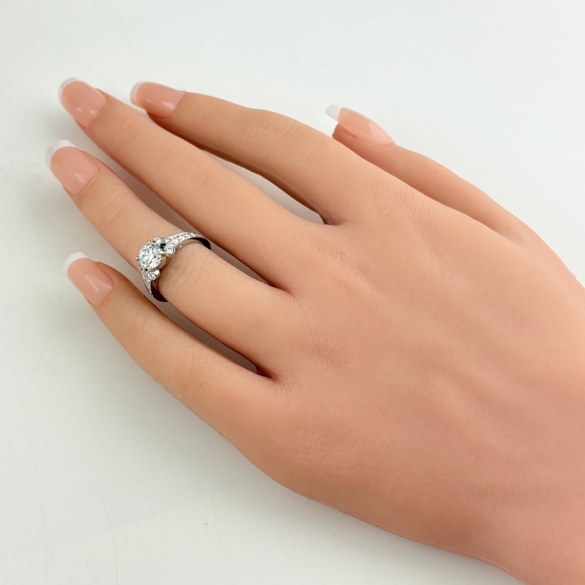 Cartier Platinum 950 Band Ring (Pre-Owned)