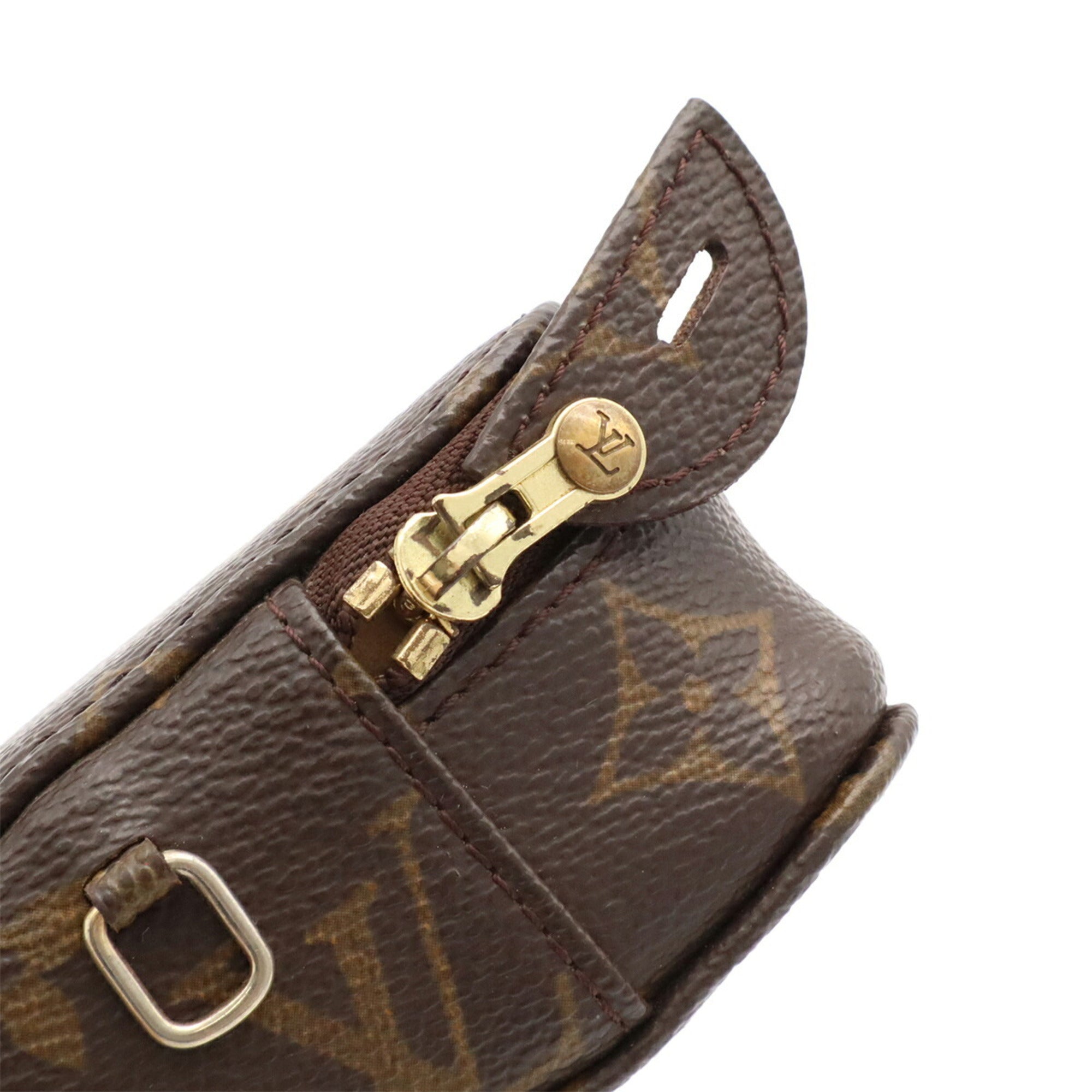 Louis Vuitton Brown Monogram Monogram Pouch (Pre-Owned)