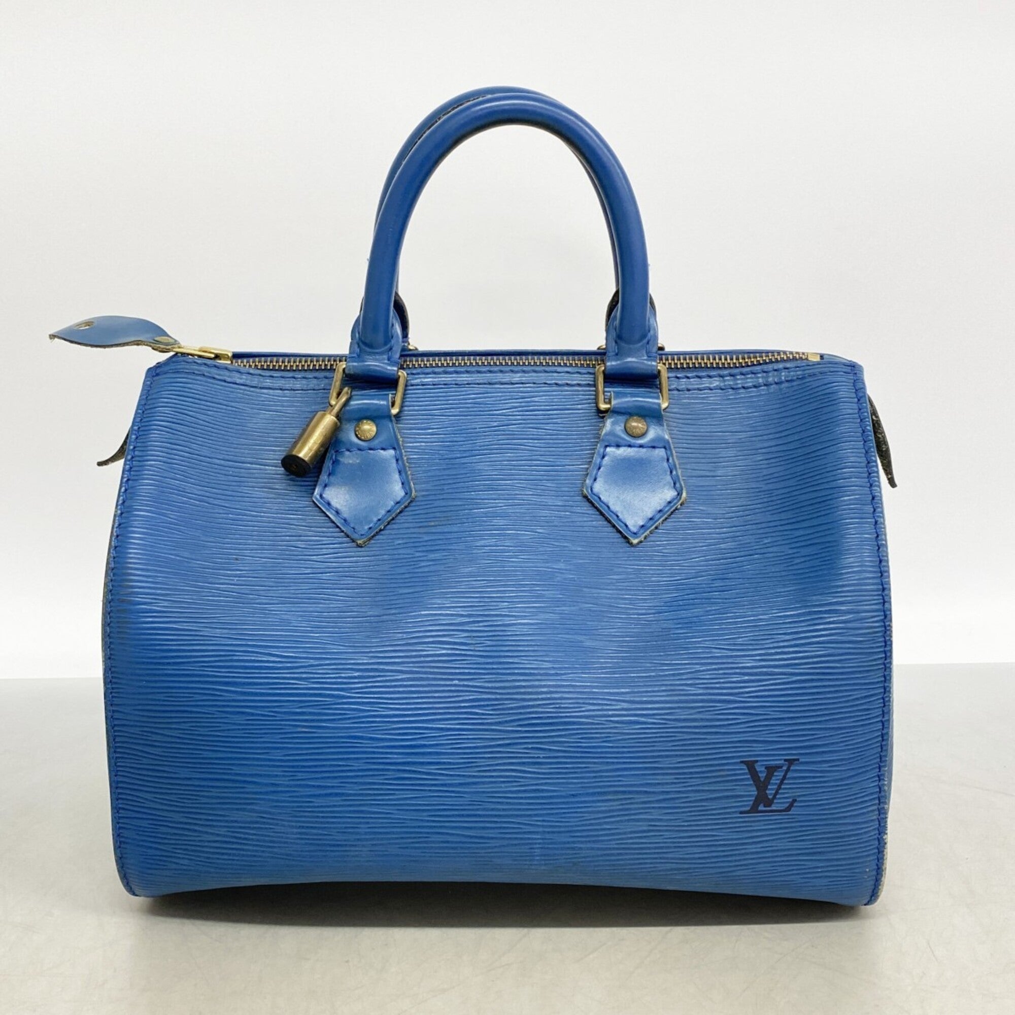 Louis Vuitton Toledo Blue Handbag (Pre-Owned)