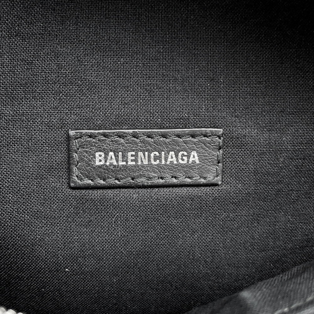 Balenciaga Black Leather Sling Bag (Pre-Owned)