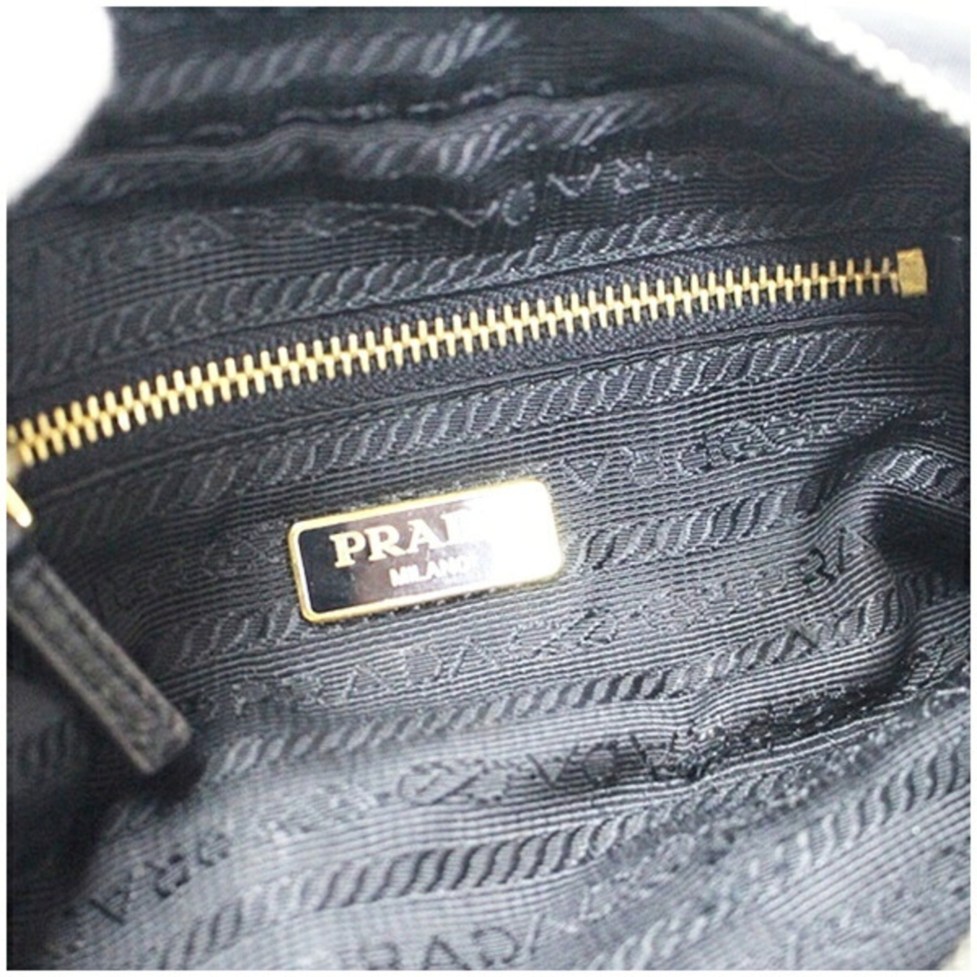 Prada Black Nylon Pouch (Pre-Owned)