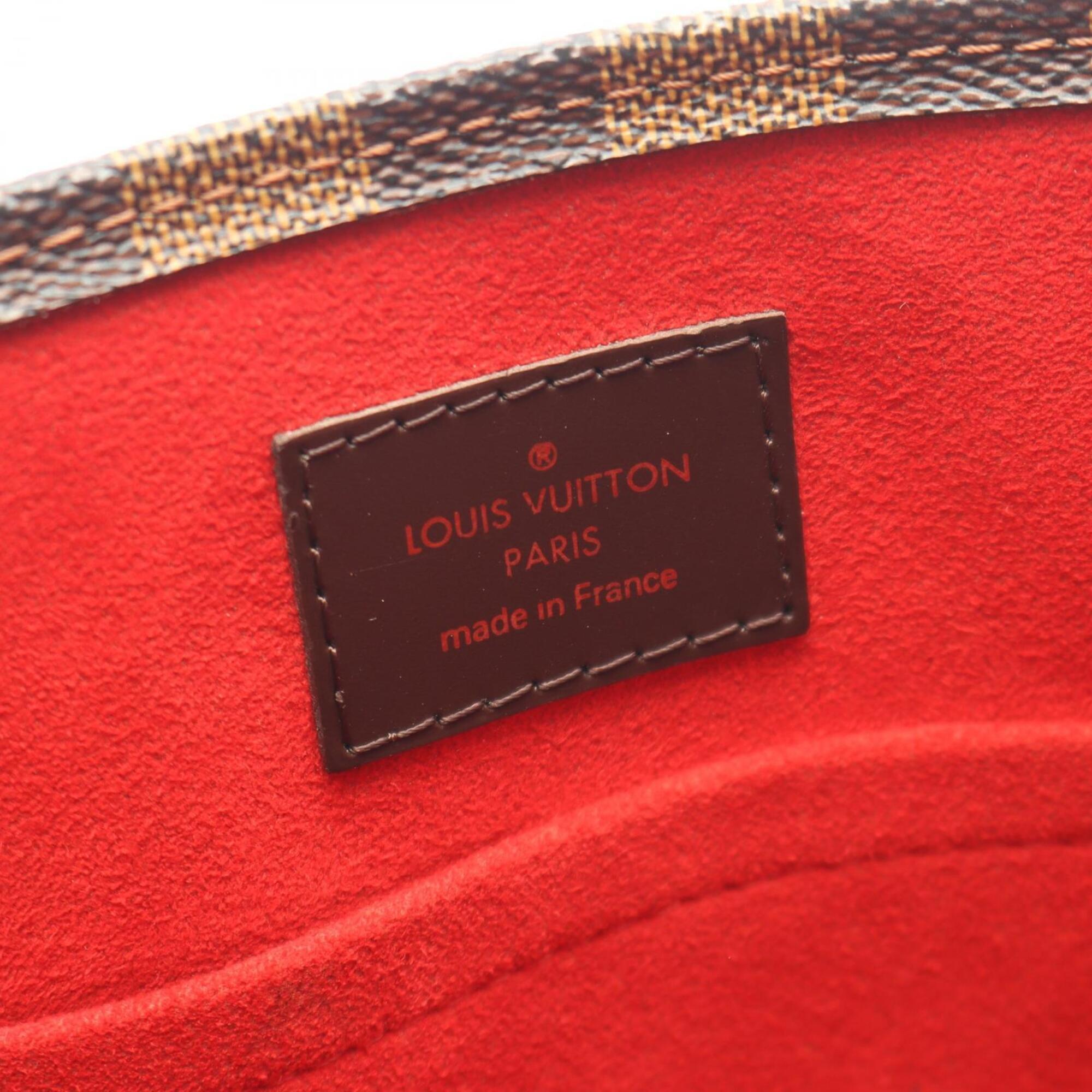 Louis Vuitton Brown Coated Canvas Pvc Leather Handbag Tote Bag (Pre-Owned)