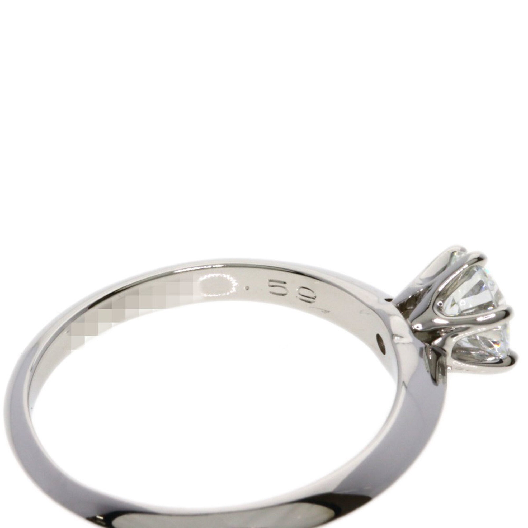 Tiffany Platinum 950 Band Ring (Pre-Owned)