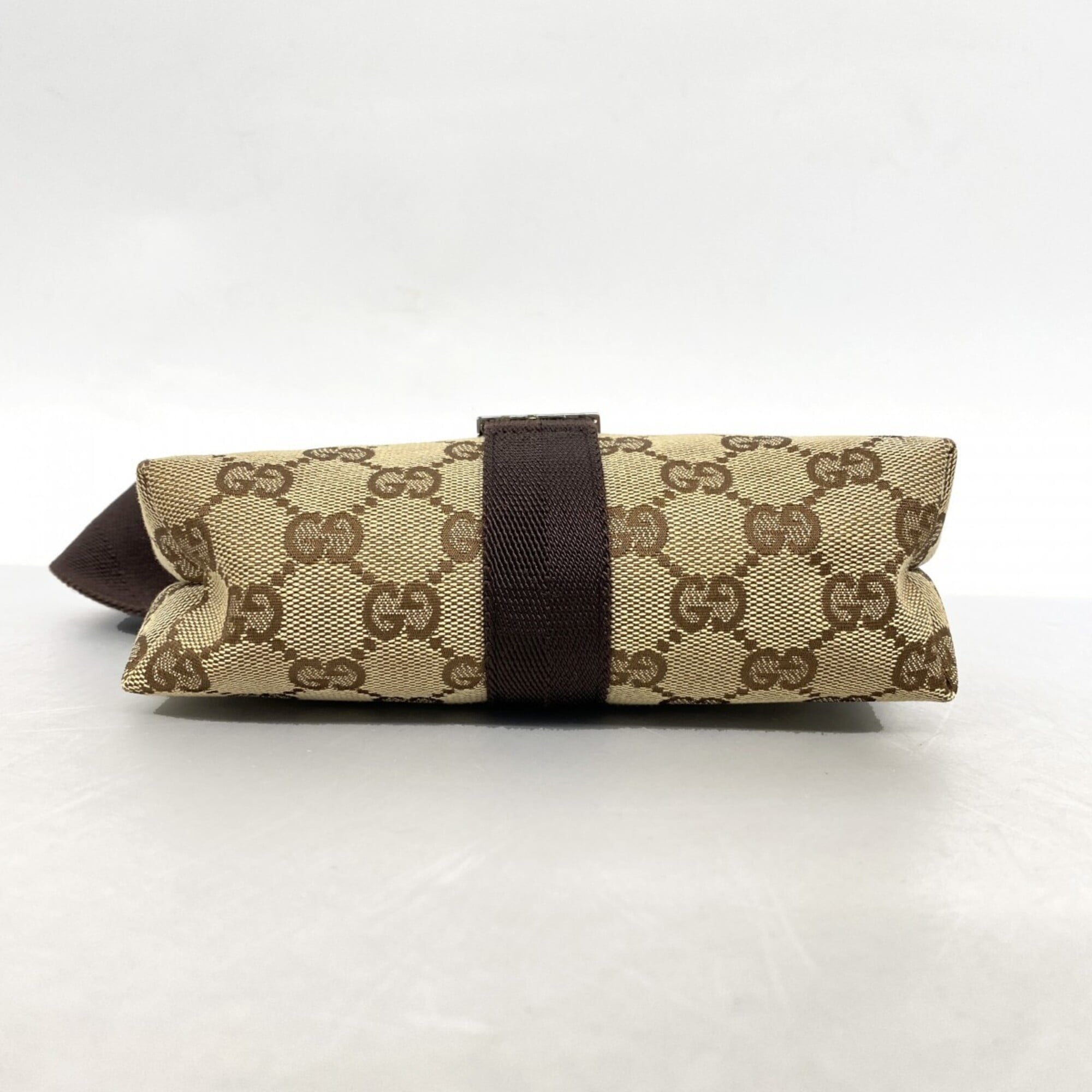 Gucci Brown Canvas Fanny Pack (Pre-Owned)