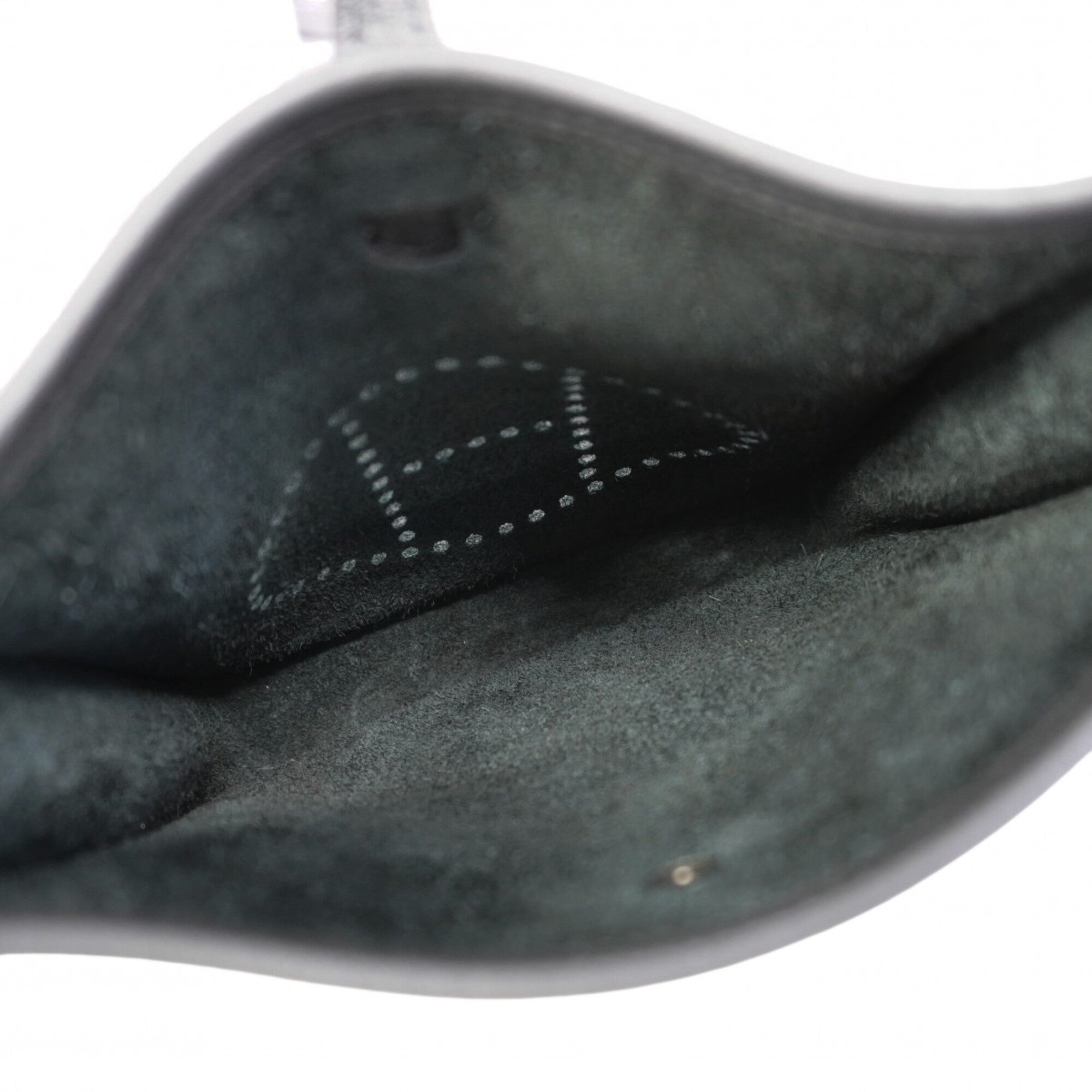 Hermes Black Taurillon Clemence Leather Shoulder Bag (Pre-Owned)