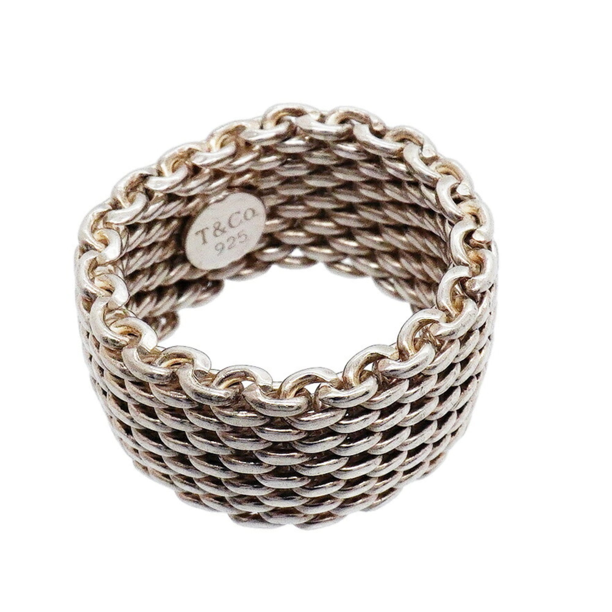 Tiffany Silver 925 Band Ring (Pre-Owned)