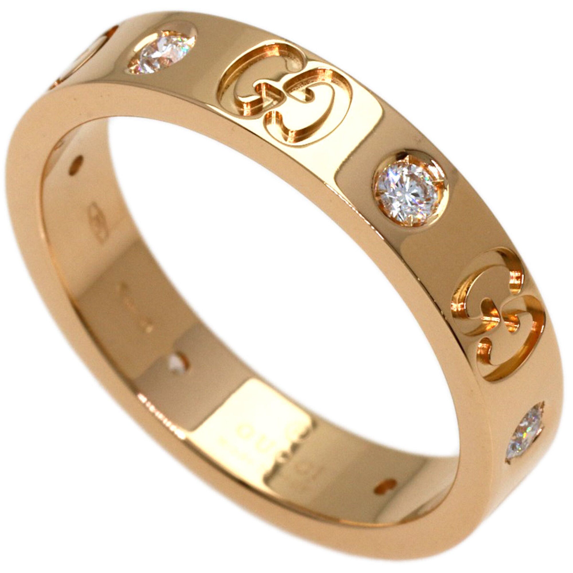 Gucci Pink Gold (18K) Band Ring (Pre-Owned)