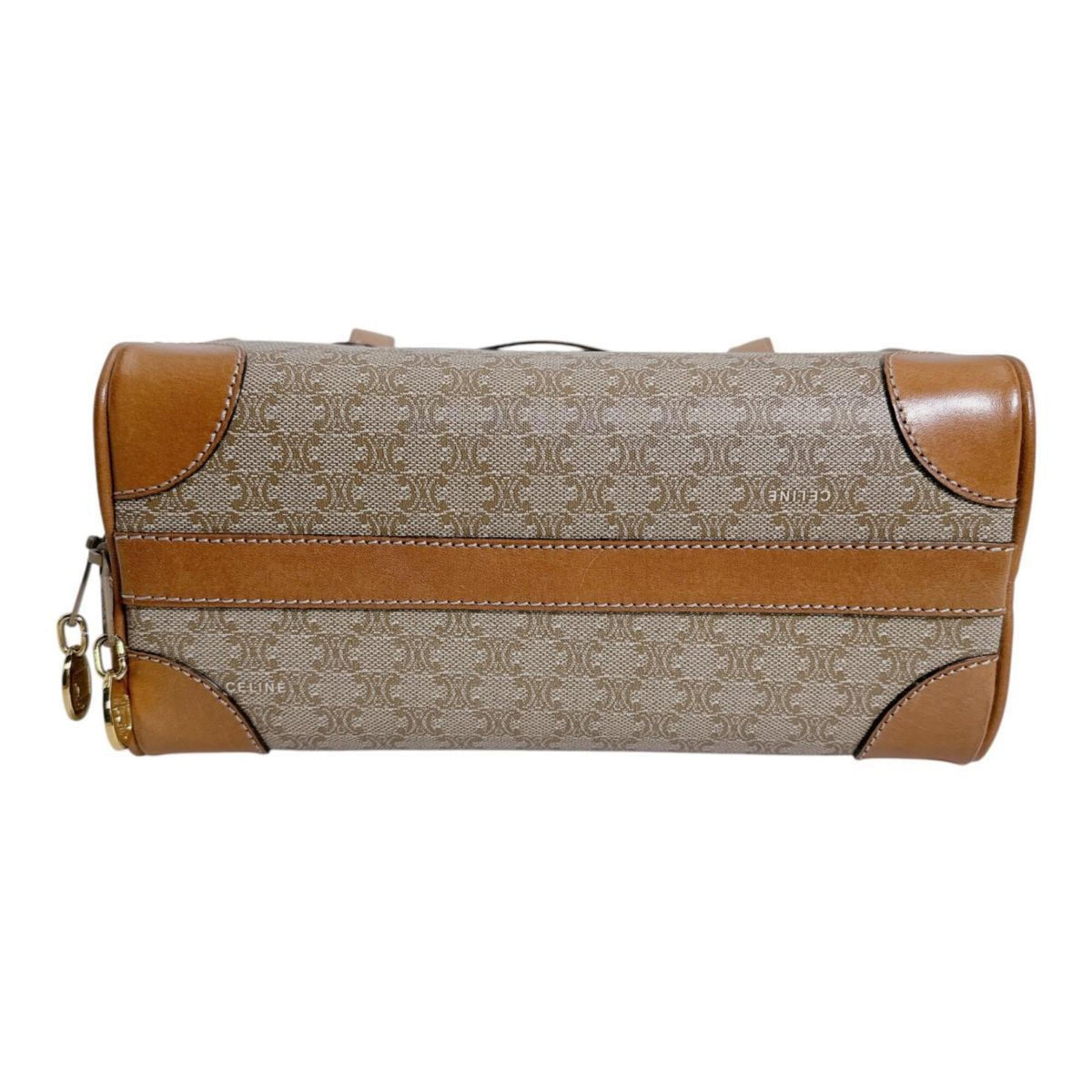 Celine Brown Pvc Handbag (Pre-Owned)