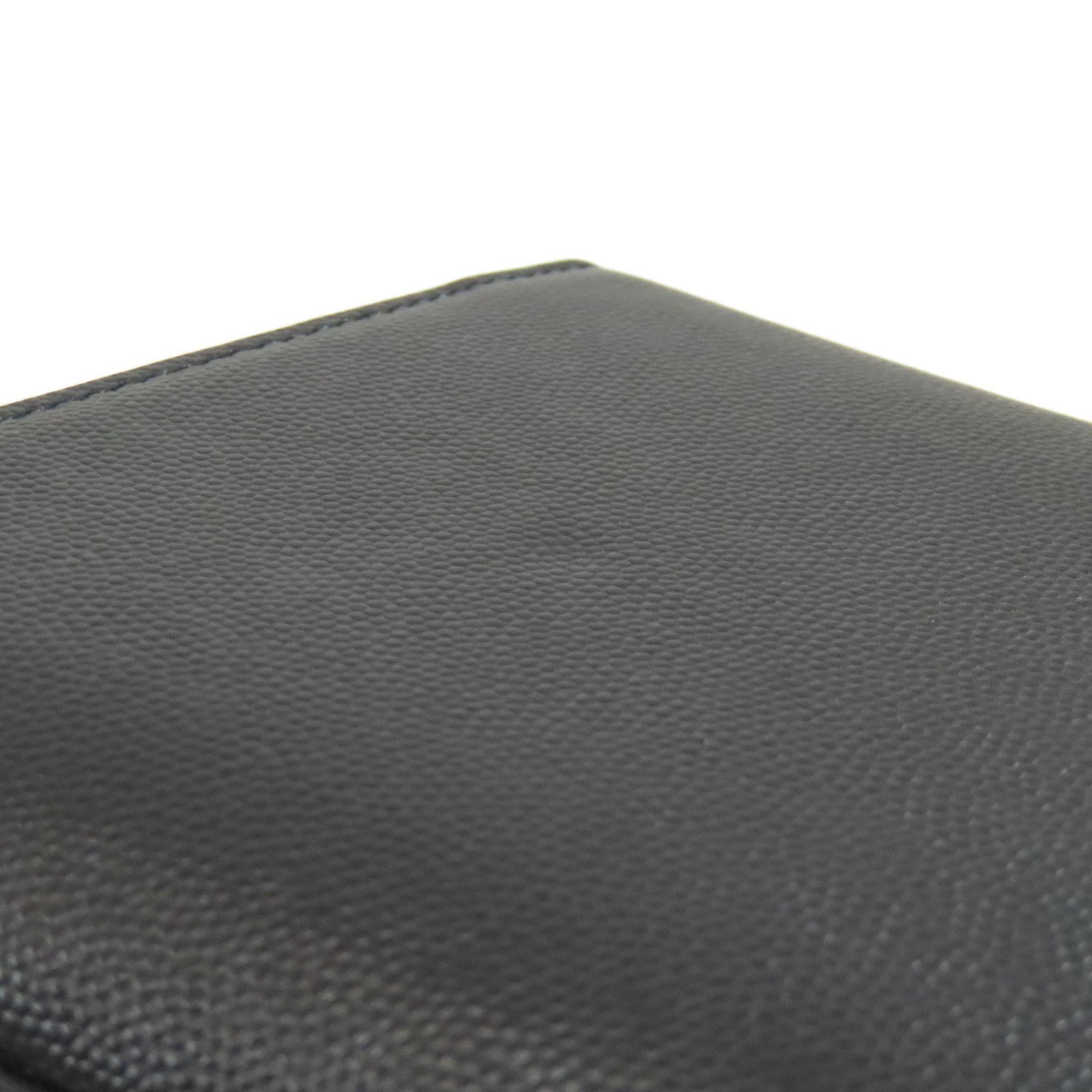 Saint Laurent Black Leather Shoulder Bag (Pre-Owned)