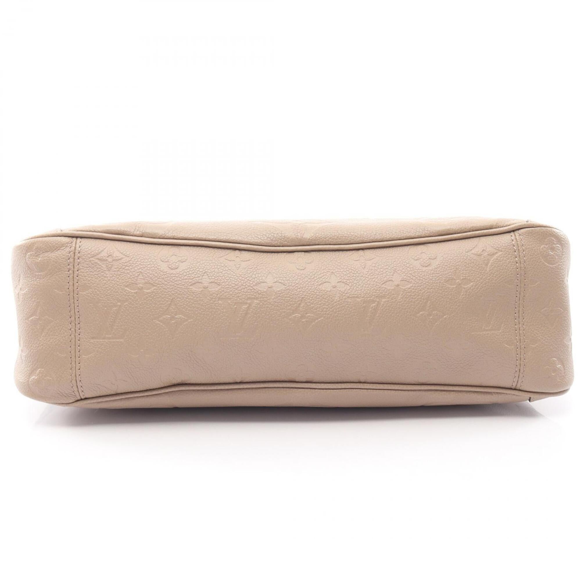 Louis Vuitton Beige Monogram Empreinte Leather Handbag (Pre-Owned)