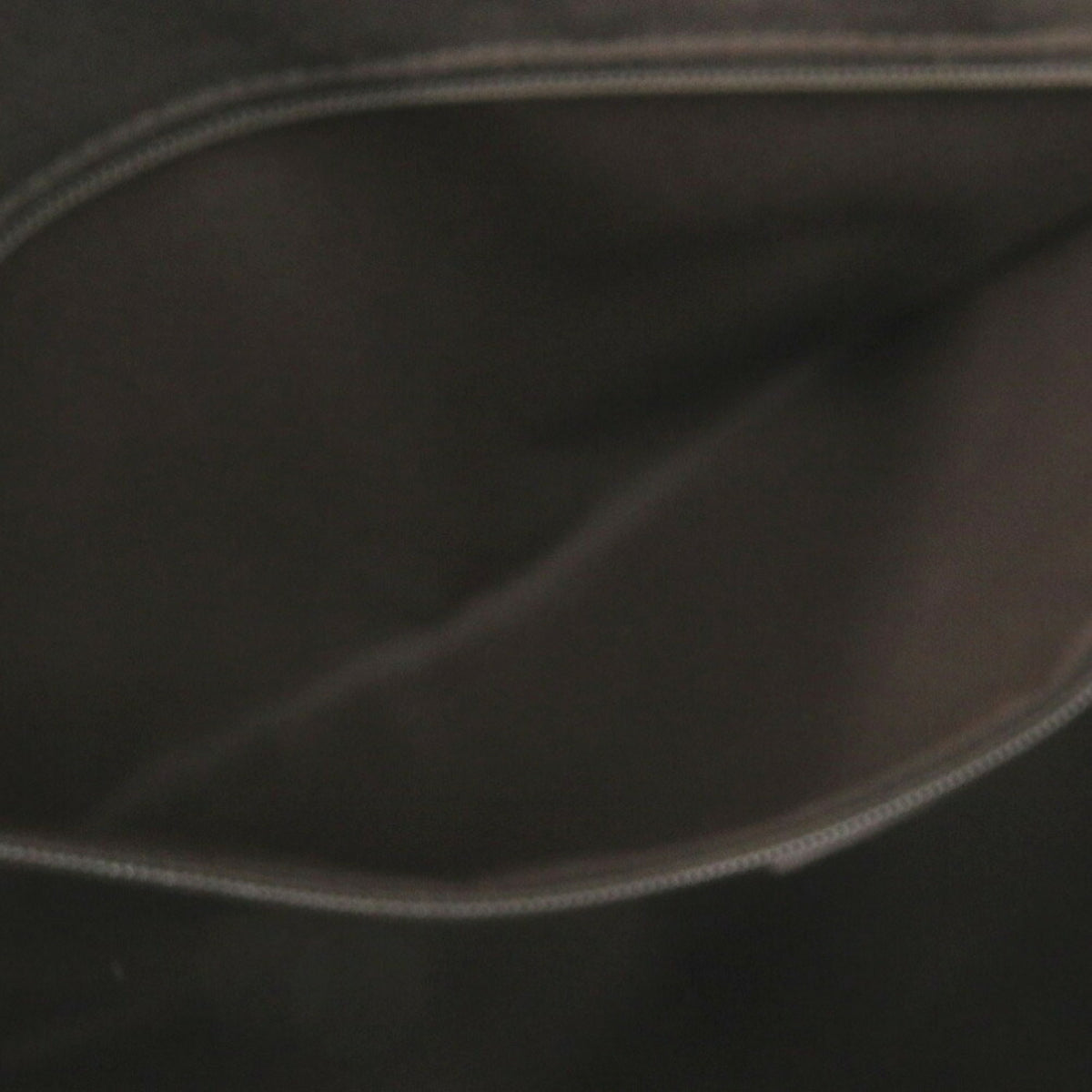 Gucci Dark Brown Canvas Leather Tote Bag (Pre-Owned)
