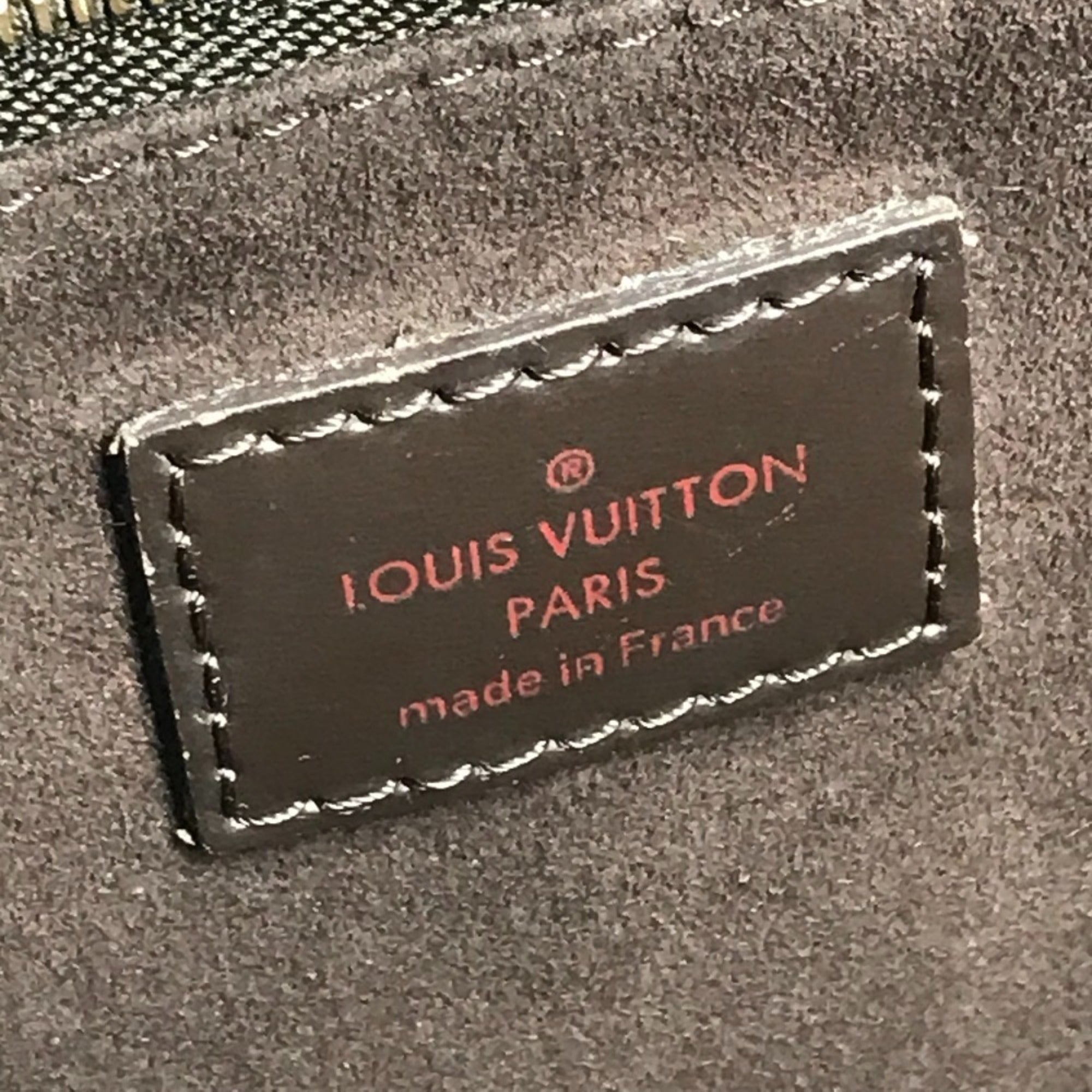 Louis Vuitton Damier Brown Ebene Damier Canvas Shoulder Bag Tote Bag (Pre-Owned)