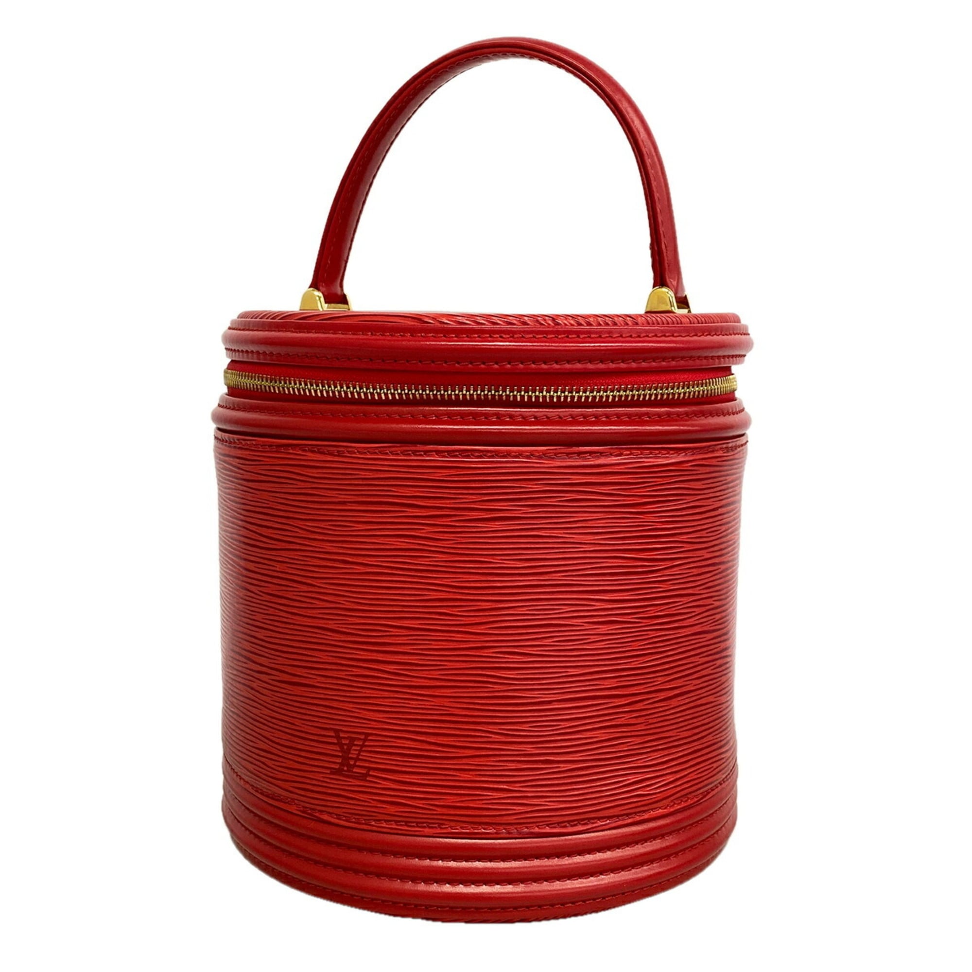 Louis Vuitton Castilian Red Handbag (Pre-Owned)