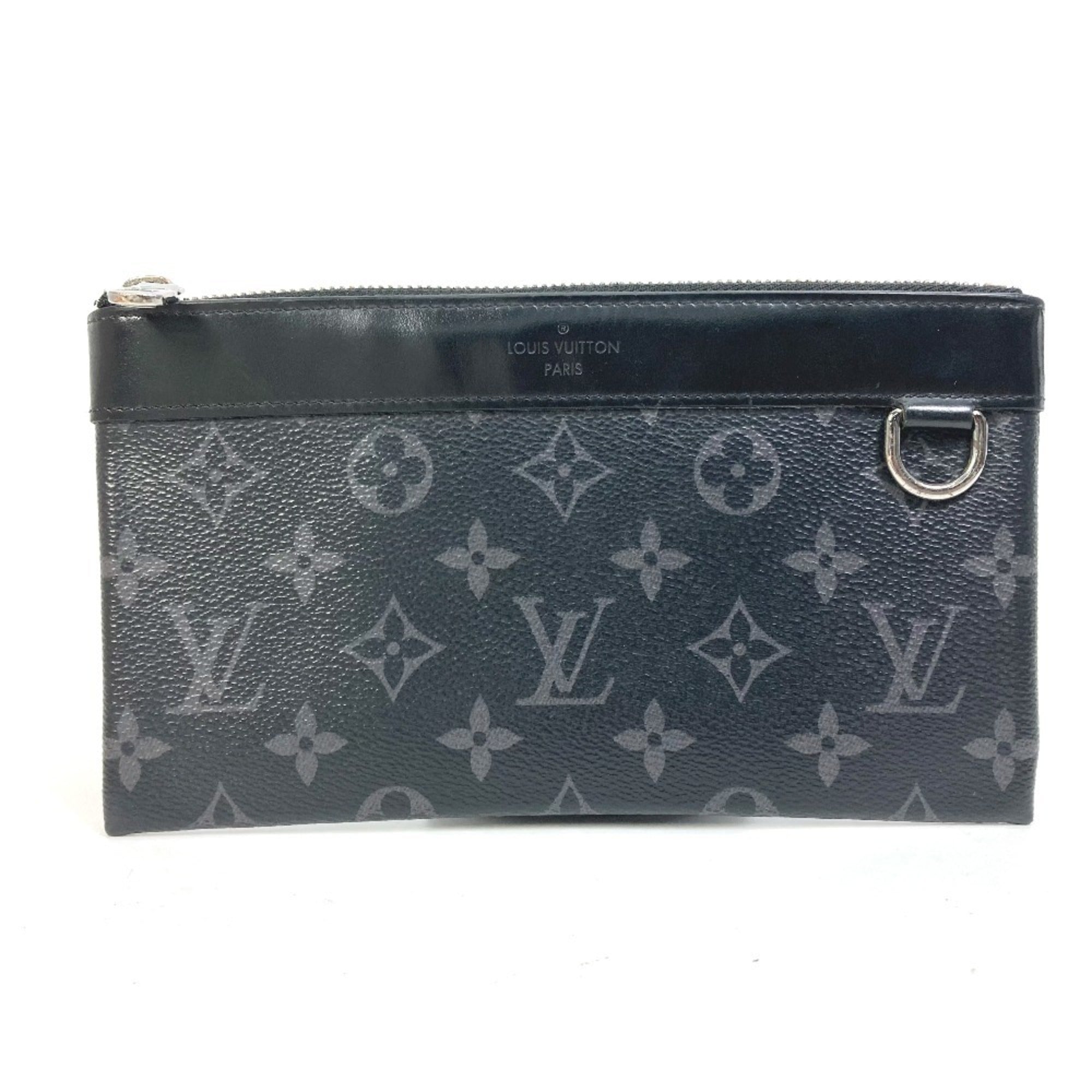 Louis Vuitton Black Monogram Eclipse Monogram Eclipse Pochette Pouch (Pre-Owned)