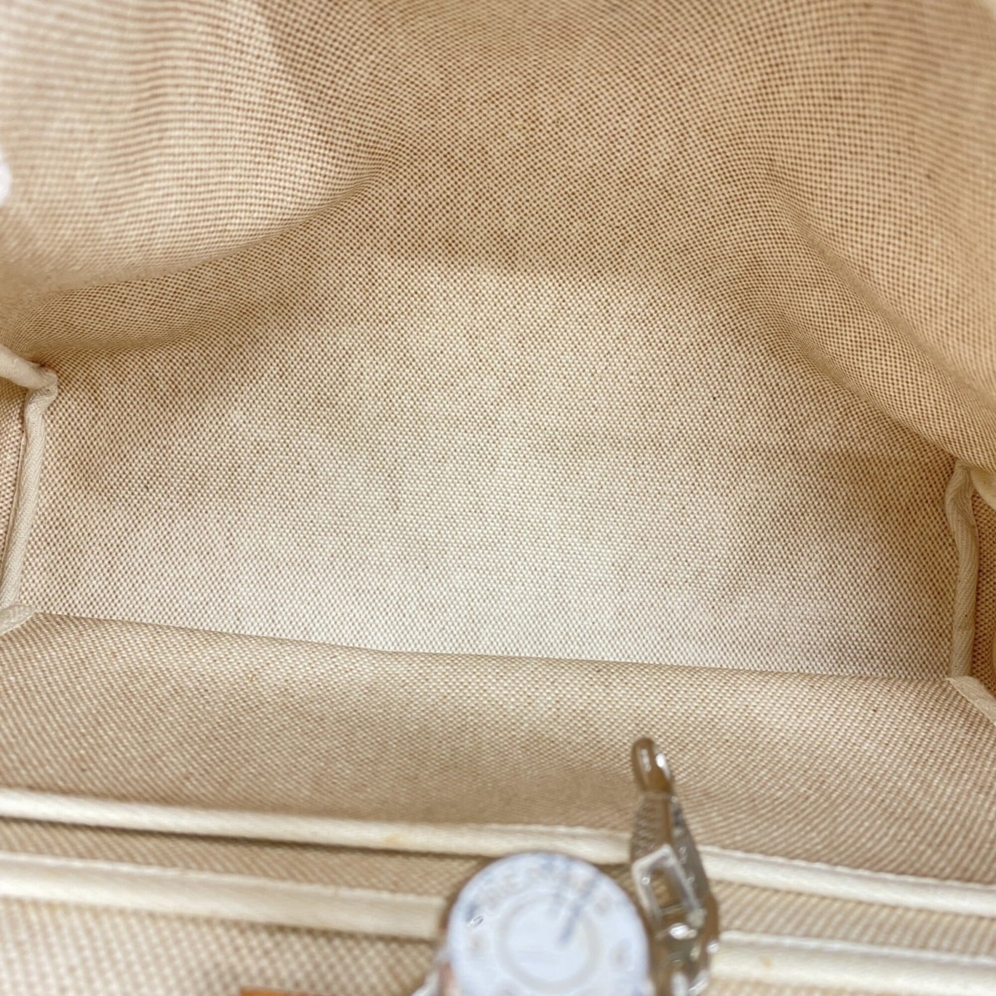 Hermes Natural Toile H Handbag (Pre-Owned)
