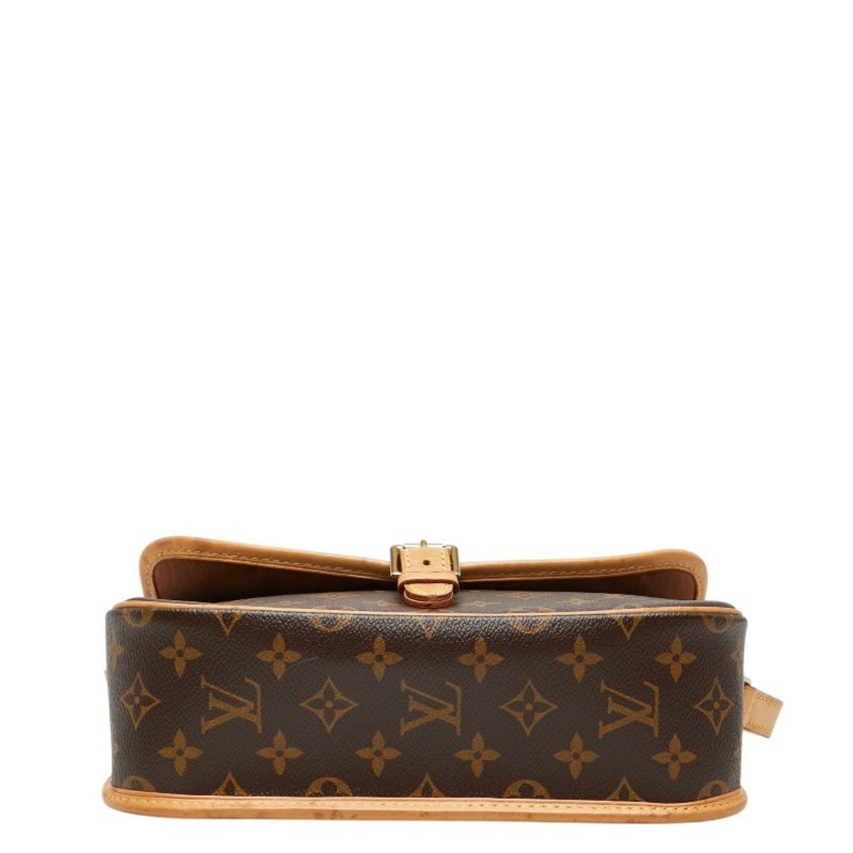 Louis Vuitton Brown Pvc Leather Shoulder Bag (Pre-Owned)