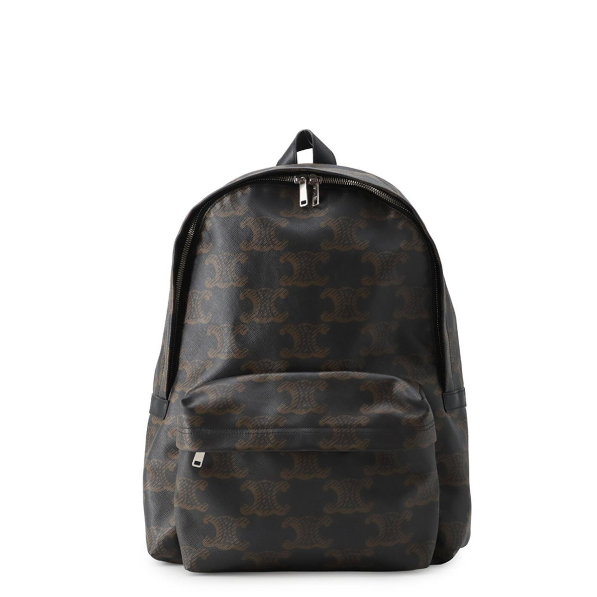 Celine Black Pvc Leather Backpack Handbag (Pre-Owned)