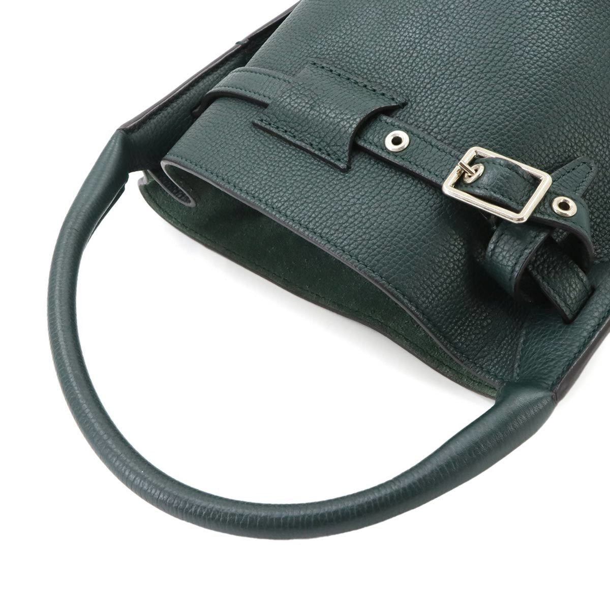 Celine Green Leather Handbag (Pre-Owned)