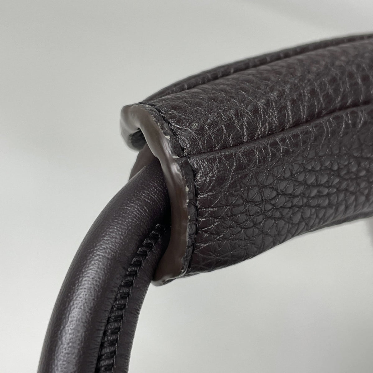 Loewe Dark Brown Leather Handbag (Pre-Owned)