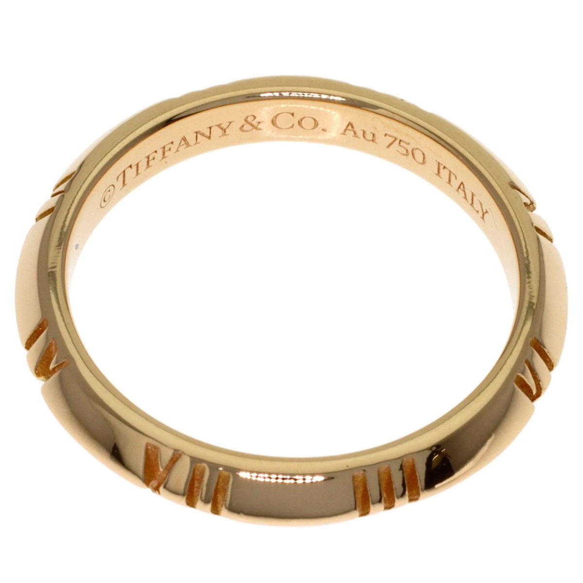 Tiffany Pink Gold (18K) Band Ring (Pre-Owned)