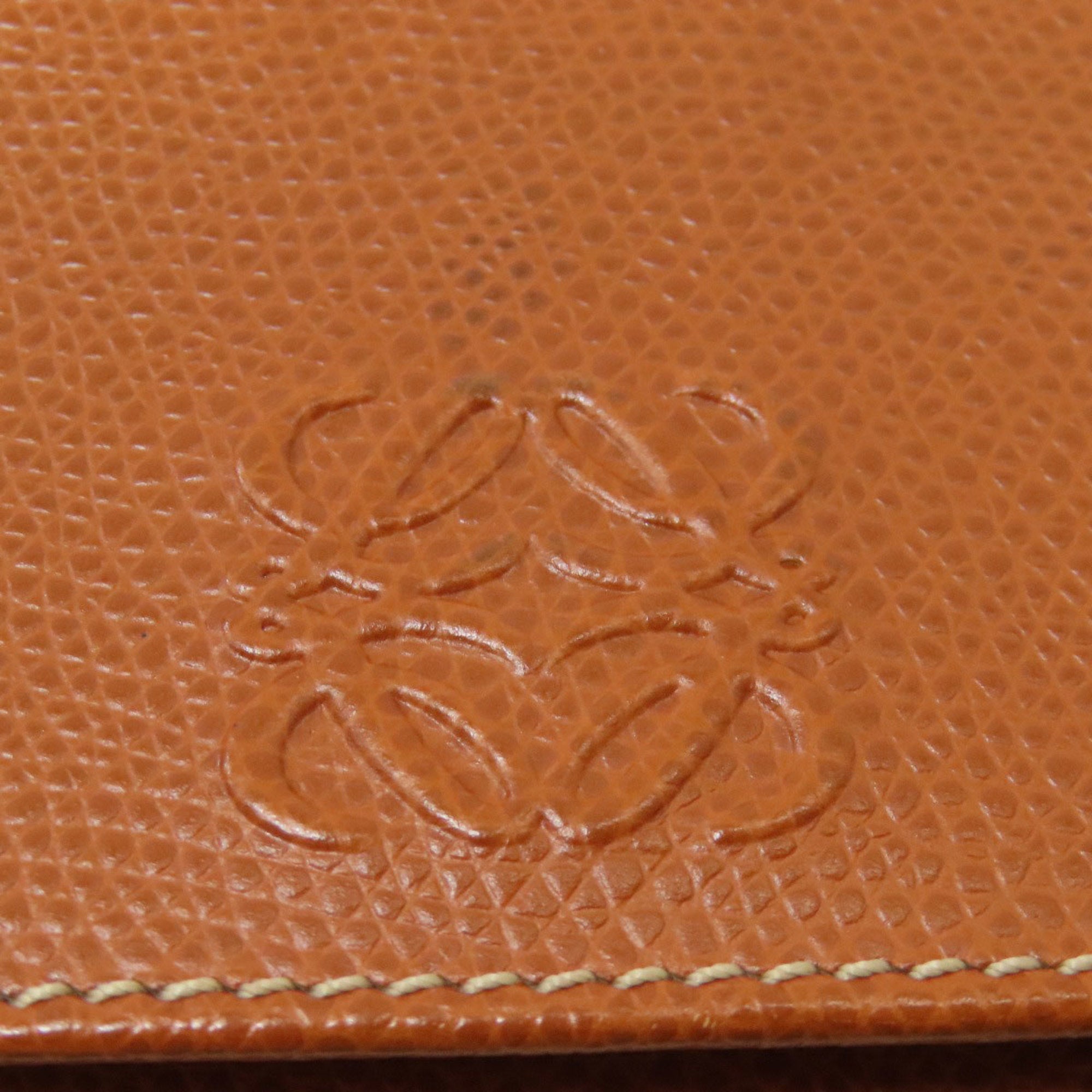 Loewe Brown Leather Wallet (Bi-Fold) (Pre-Owned)