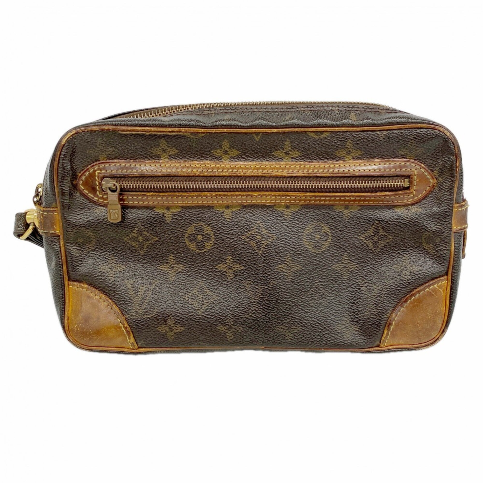 Louis Vuitton Brown Clutch Bag (Pre-Owned)