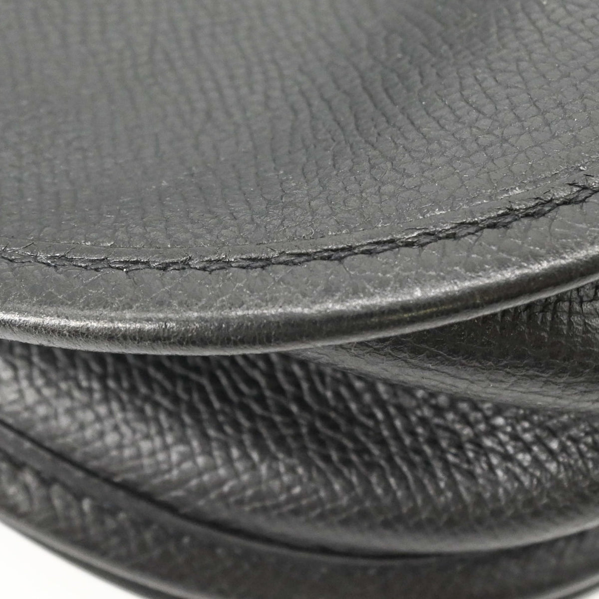 Hermes Evelyne Black Epsom Leather Shoulder Bag (Pre-Owned)